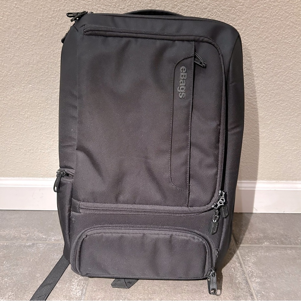eBags Pro Slim Laptop Backpack Professional Weekender Travel Bag